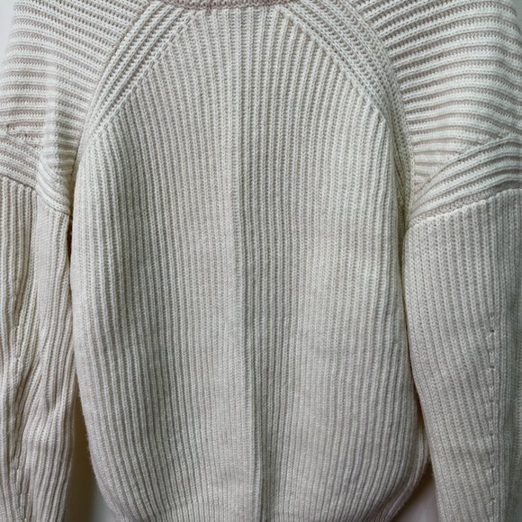 Maje Ribbed Knit V Neck Sweater sz S - Picture 10 of 15